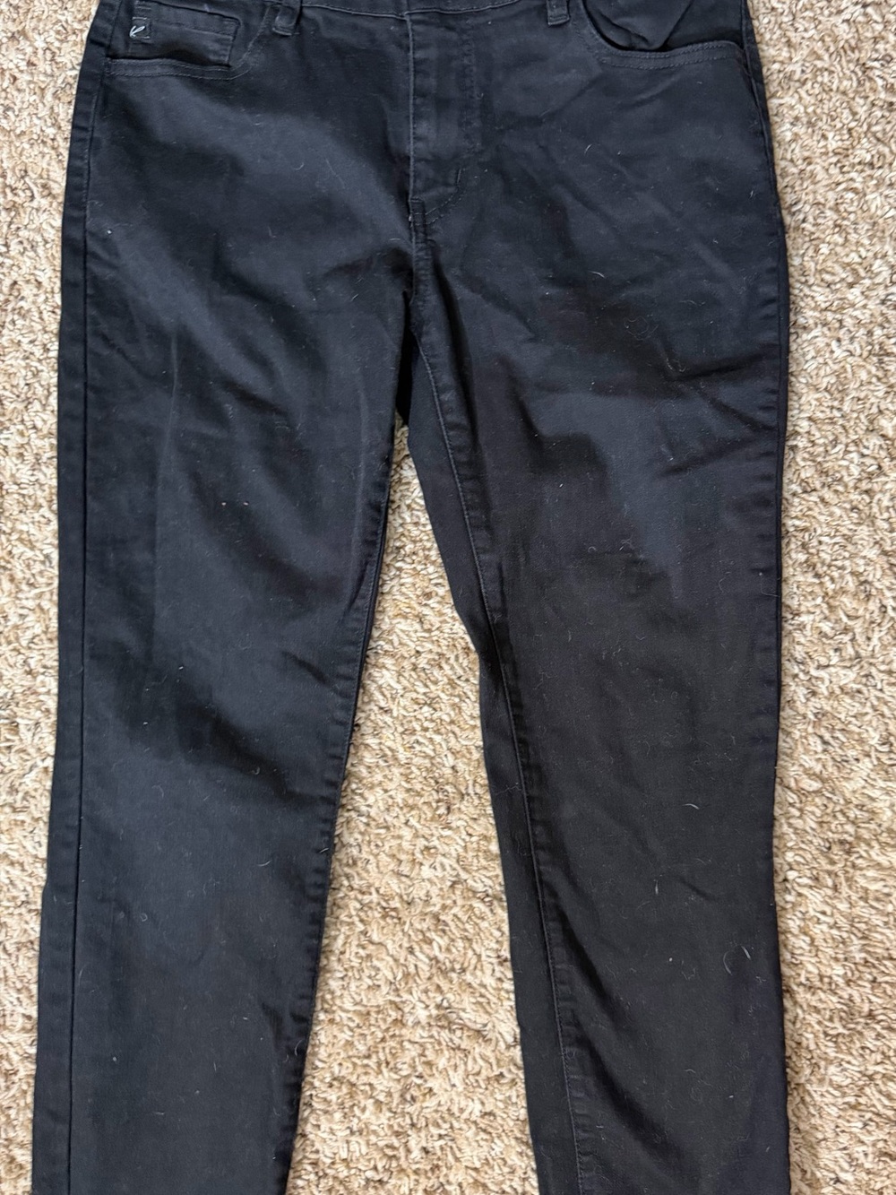 KanCan Black Cotton Blend Pants